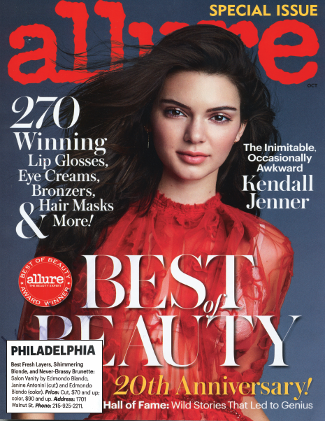 Allure Best of Beauty Philadelphia - Salon Vanity
